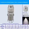 0.6 0.8 1.0 1.2 1.5 2.0Mm Hole Stainless Steel Nozzle Adjustable Steam Volume For Fog Cannon Machine 1/8' 1/4' 3/8' 1/2'