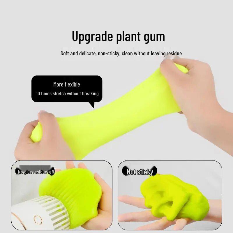 Multipurpose Cleaning Gel for Car Interiors, Laptops, Windows, and Keyboards - Sticky Dust Remover