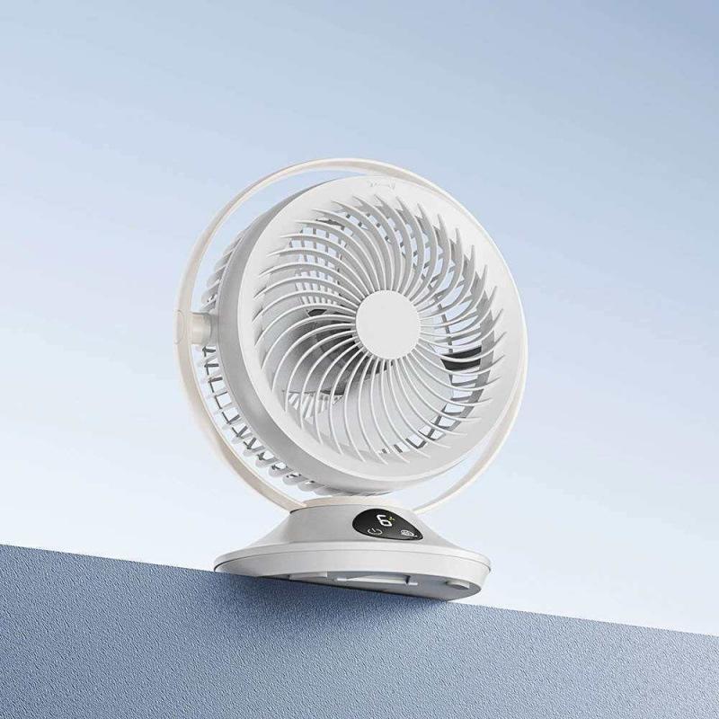 

2026 Rechargeable Silent Desktop Fan - Portable Mini Office Fan with Rotatable Design & Long Battery Life 108 x 51 x 123 mm
