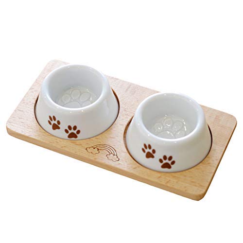 Made in Japan: Pet Buddhist Altar Set with Footprint Plate and Wooden Tray, Pet Mini Buddhist Altar (White)