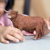 Schleich Farm World Highland Cow Figurine 13919