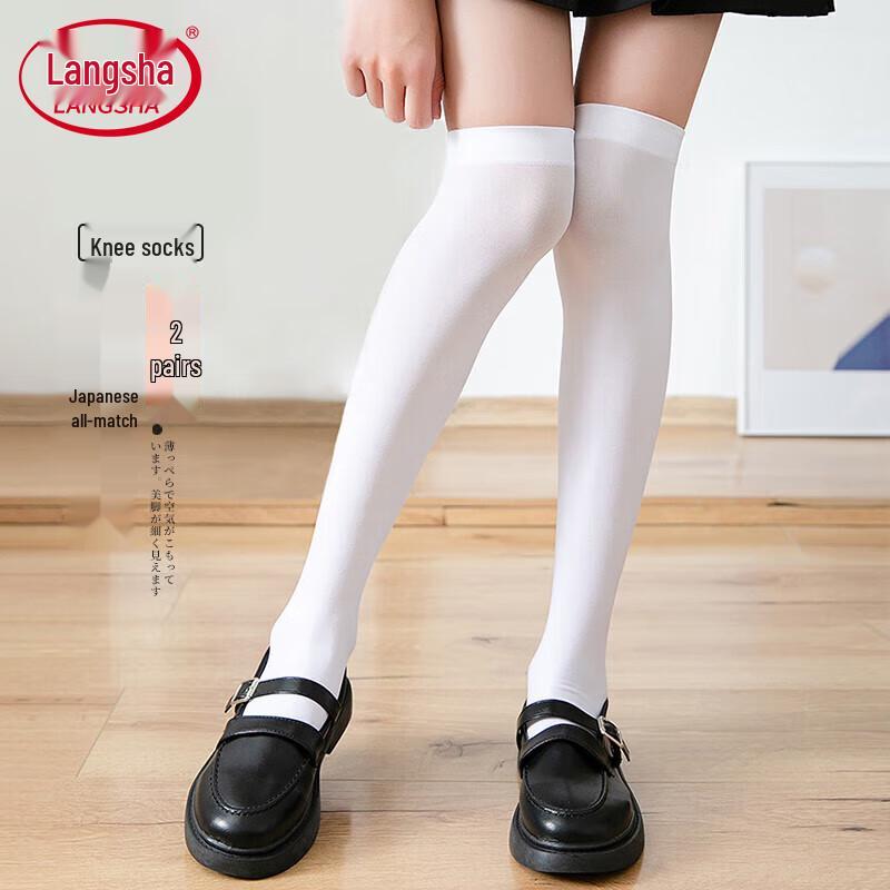 Women s Japanese Style Over-the-Knee Cotton Socks US 8