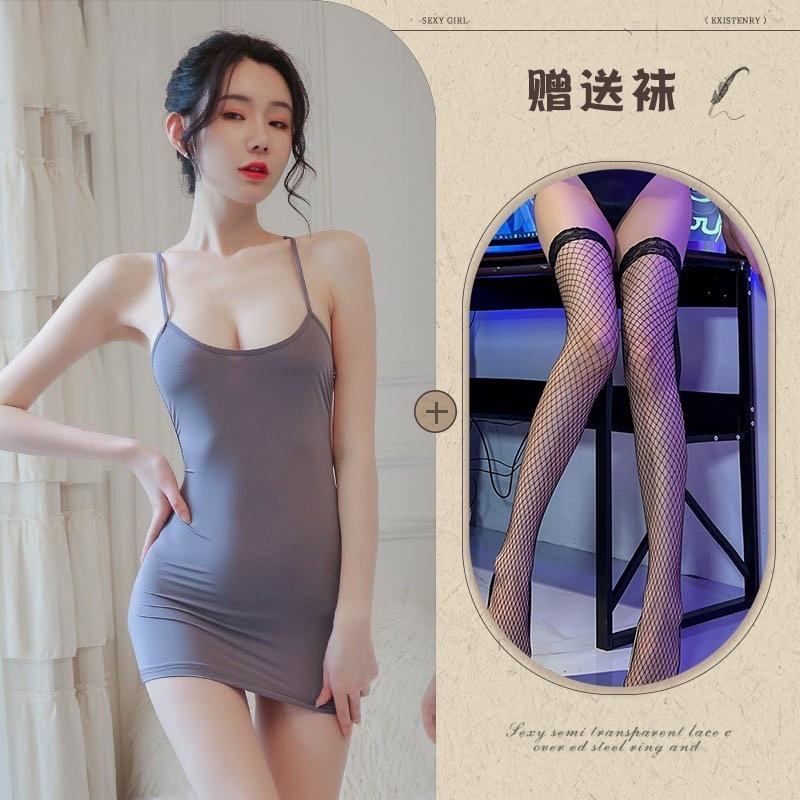 Sexy clothes sexy suspender nightgown super saucy bed teasing temptation passion suit small chest transparent woman