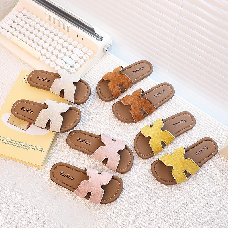 Slippers voor meisjes, Platte Sandalen, Schoenen met Zachte Zool