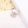 Gifts Sale New Trend Top Quality Hot Brand Classic Europe Luxury Jewelry Rings For Women Rose Flower Wedding Engagement Rings