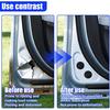 4PCS Car Silicone Cushion Pads, Universal Car Door Closing Silencer & Shock Absorber, Self-Adhesive Automotive Anti-Collision Buffer Protection