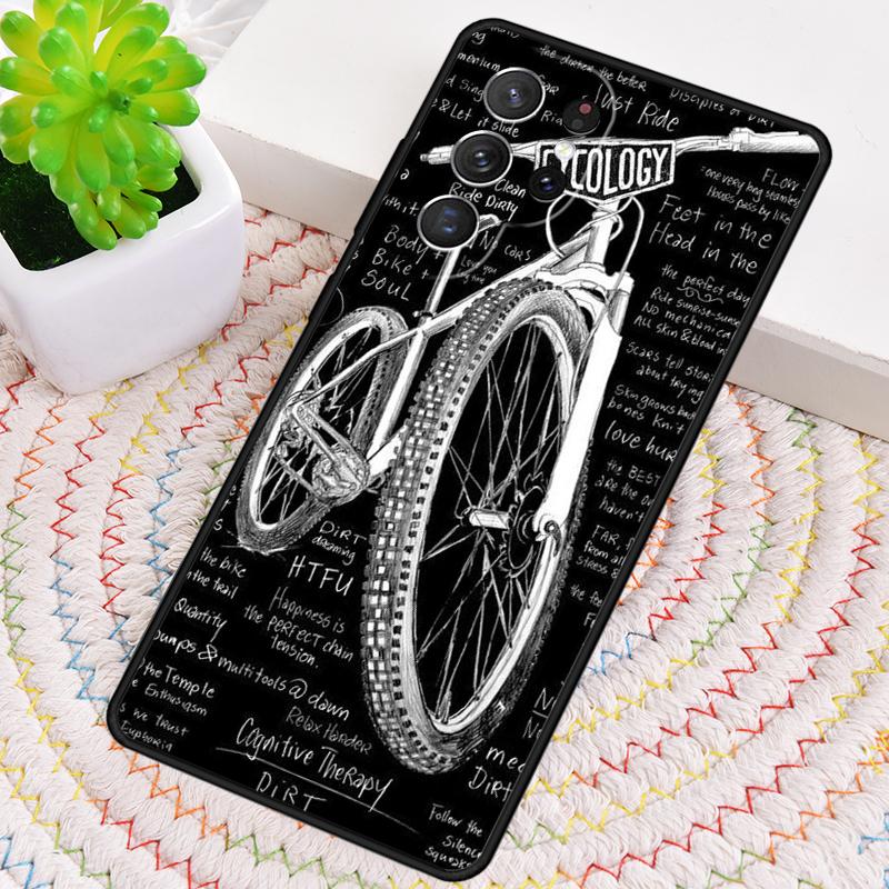 Bicycle Bike Sport Phone Case for Samsung Galaxy Note 10 Pro S26 Ultra S23 S24 FE S25 S21 S22 PLUS Shockproof Cove