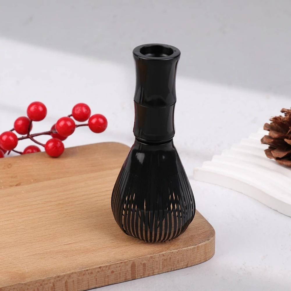

Traditional Matcha Whisk Reusable Matcha Green Tea Brushes Dishwasher Safe Matcha Mixer And Stirrer Tools Kitchen Accessories чёрный