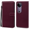 For Vivo V40 Case Wallet Leather Flip Cover For Vivo V40 5G Case Vivo V40 Pro Phone Cover Coque Fundas Book Shell