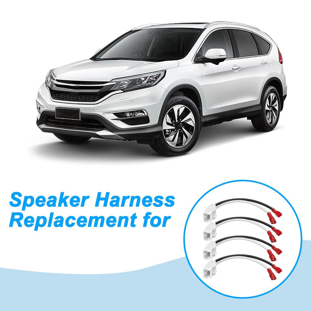 MEIRIYFA 72-6514 Speaker Wiring Harness Connector, 72-6514 - Door Speaker Replacement Speaker Wiring Harness