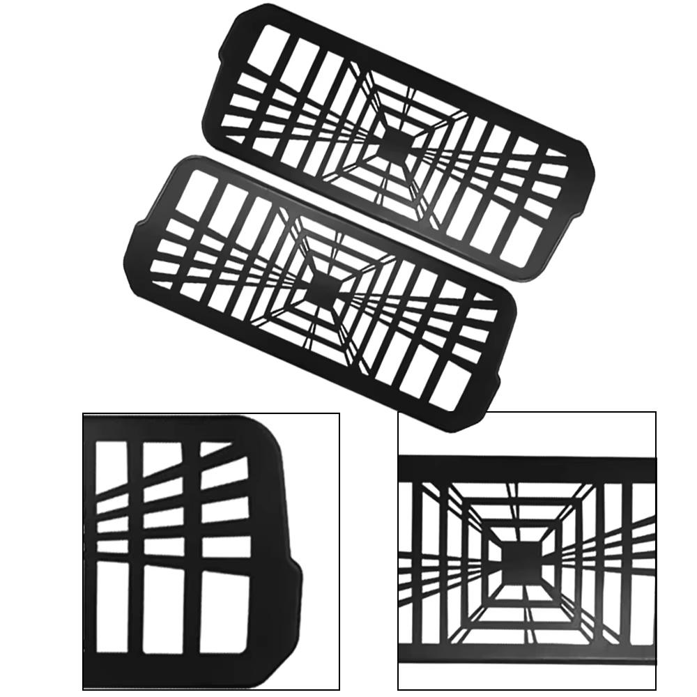 

2Pcs/Set For Tesla Model Y Under Seat Air Vent Cover Plastic Air Outlet Dustproof Shield Type A