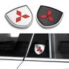 Car Accessories Metal Emblem Badge Sticker Decal For Mitsubishi Lancer EX EVO GTS ASX V3 V5 V6 Auto Parts Accessories
