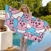 O-Opanchu Cute Usagi Microfiber Beach Towel Absorbent Quick dry Soft Yoga Swimming Resort Mountain Climbing Towel