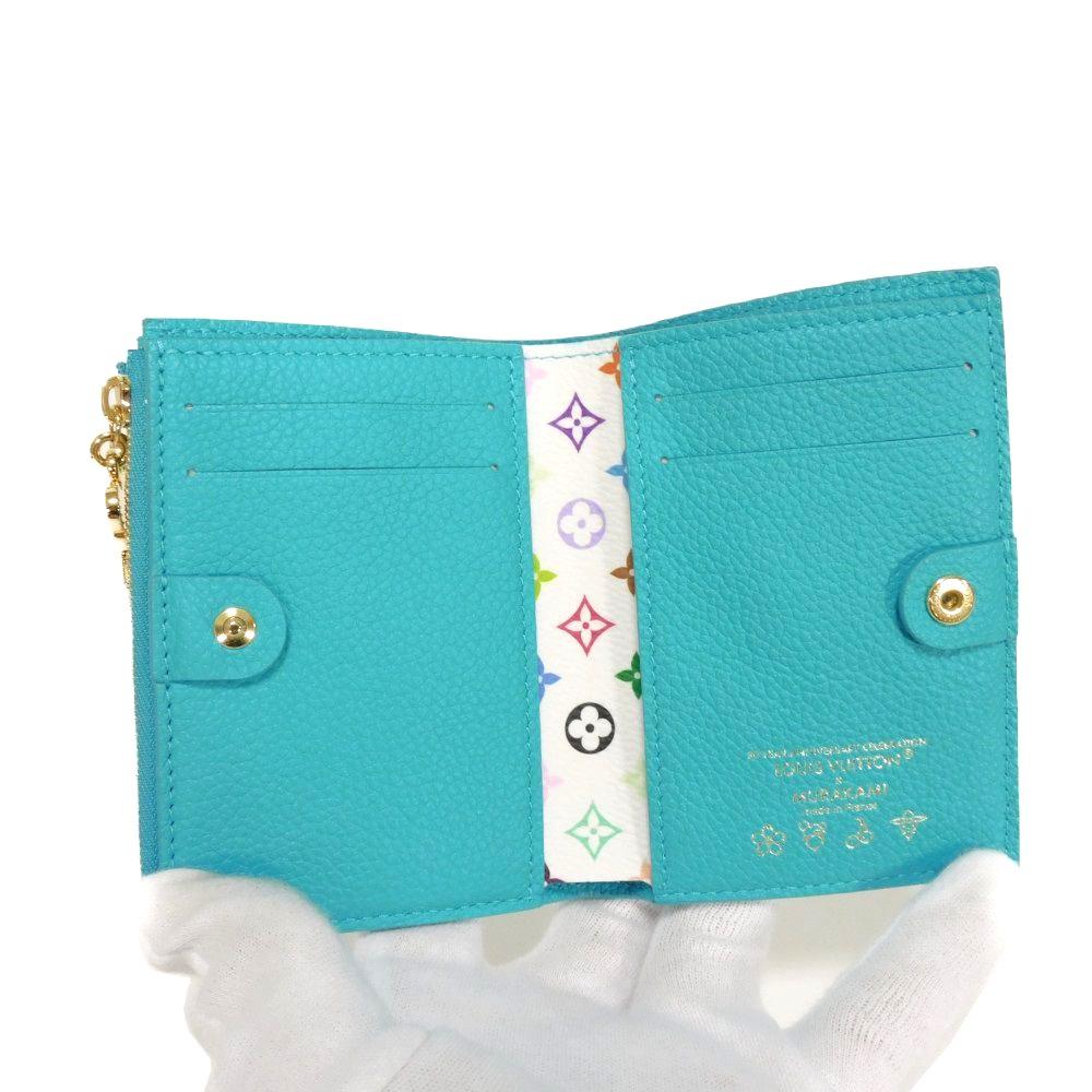 Used 12564 LVxTM Portefeuille Lisa M14089 7941 Takashi Murakami Panda Multicolor RFID Case, Excellent Condition