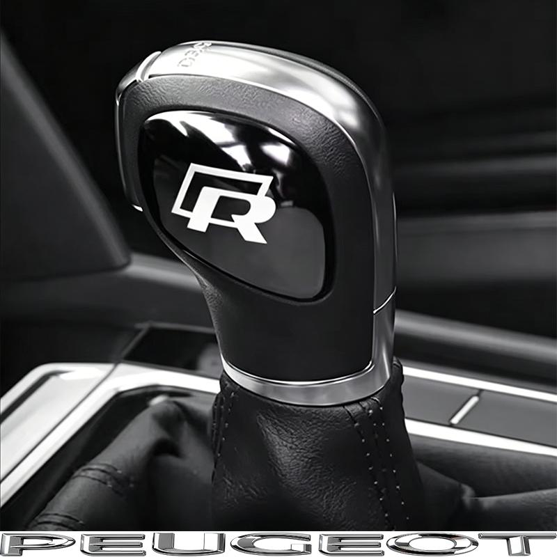 Car Gearbox Control Gear Lever Stickers Shift Stick Handle Accessories For VW GTI Polo Golf Passat Tiguan Arteon Taigo Hub Cap