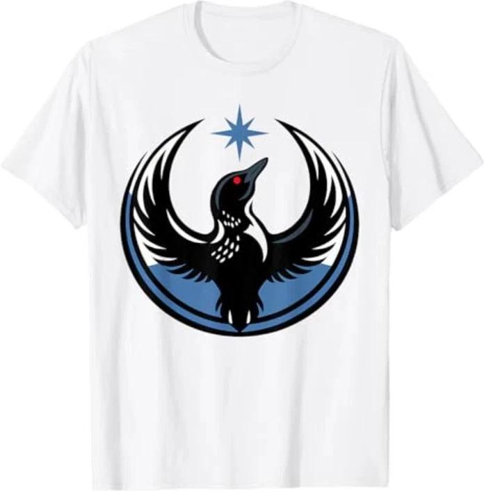 Minnesota Rebel Loon New MN State Flag T shirt 4XL