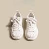 Shell Head Thick Baseplate Shoes Women's Spring and Summer New Leather Little White Shoes Women's Shoes Casual Sports Shoes Dissolve Shoes