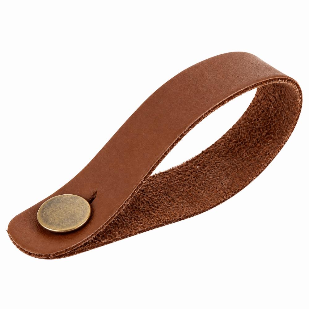 Brown Color Guitar Neck Strap Artificial Leather Material Guitar Leather Strap For Guitars