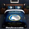 Atalanta FC Design Bed Bedding Set 1 Duvet Cover + 2 Pillowcases Soft Breathable Household Bed Linens