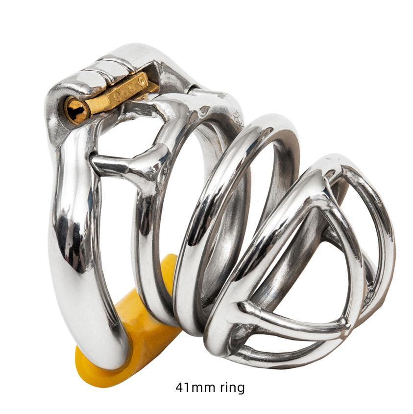 Ergonomic Stainless Steel Stealth Lock Male Chastity Device,Cock Cage,Penis Lock,Cock Ring,Chastity Belt, S051