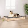 VidaXL Dog Bed 91.5x64x9 Cm Solid Pine Wood820861