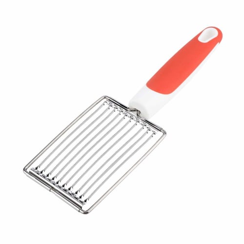 Luncheon Meat Slicer/Spam Cutter for Canned Meat, Cheese, Sushi, Ham, Boiled Eggs, Tomatoes, Peeled Pitaya, and More (Orange)