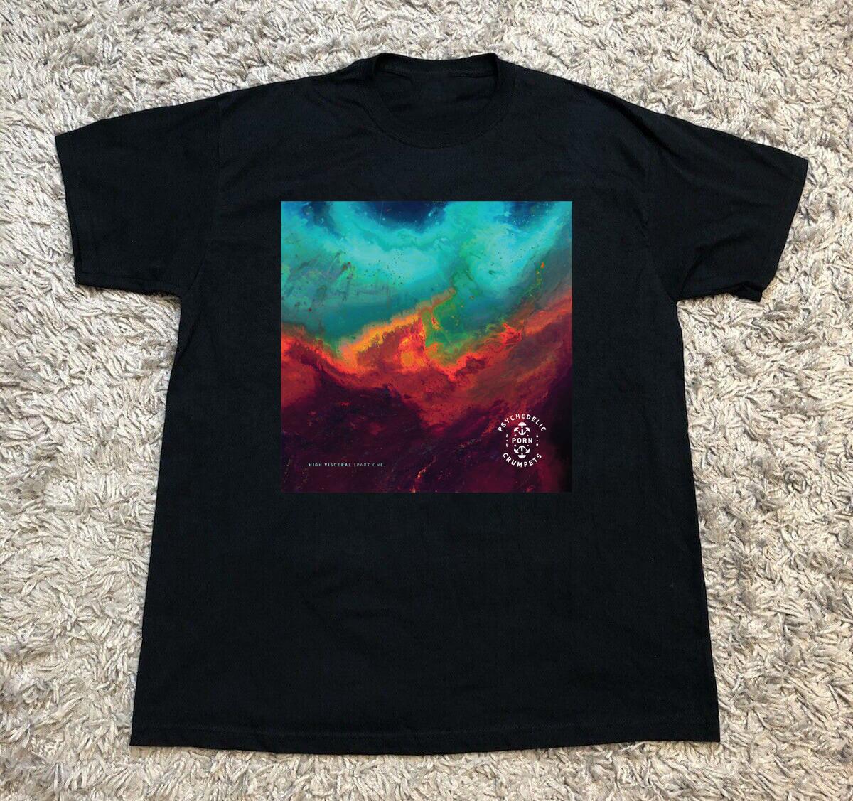High Visceral {Part 1} - Psychedelic Porn Crumpets Black Shirt L41 S