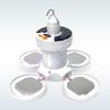 Folding Solar Camping Light Portable Emergencies Light USB Rechargeable Outdoor Tent Lamp with Hanging Hook Enduring