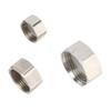 Garden Irrigation System 1/2" 3/4" 1" Female Thread End Cap with Rubber Washer Plumbing Pipe Accessories Water Tank Fitting 2Pcs