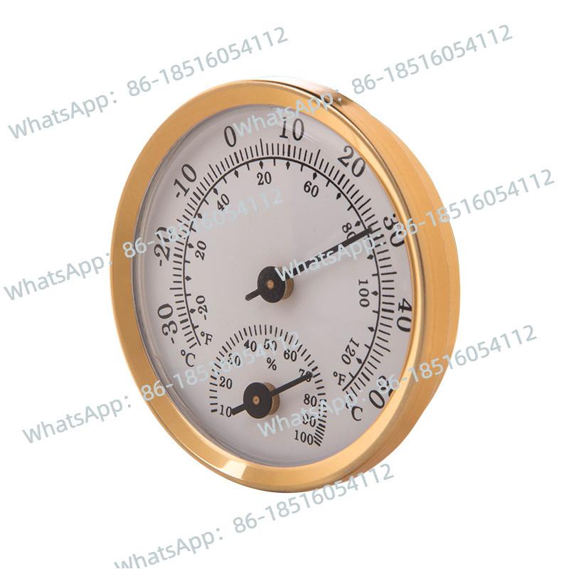 5CM Small Dial Refrigerator High-precision Thermohygrometer Vehicle Temperature and Humidity Meter