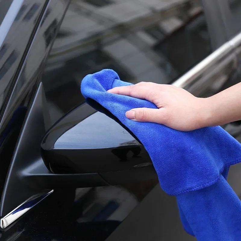 Microfiber Car Thin Towels Universal Household Cleaning Tools Rags Auto Etailing Polishing Drying Cloth Home Clean Cloth