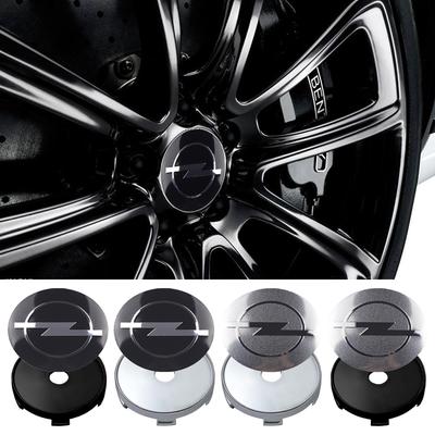 4Pcs Car Aluminum Alloy Wheel Center Hub Cap Tire Rim Cover Stickers For OPC Astra Insignia Corsa Mokka Vectra Accessories