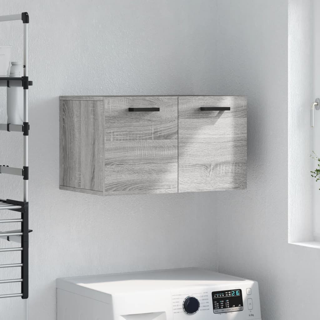 Wall Cabinet Gray Sonoma 60 x 36.5 x 35 cm Particleboard