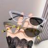 New Trend Cat Eye Photochromic Glasses for Women Anti Blue Light Fashionable HD UV Protection Near Sight Eyeglasses Diopter To -4.0