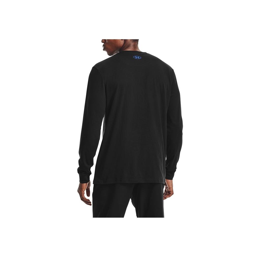Under Armour Training Sports Round Neck Long Sleeve T-Shirt Men Tops Black 1361691-001