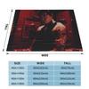 Bad Omens Noah Flannel Throw Blanket Rock Music Blankets for Bed Outdoor Soft Quilt