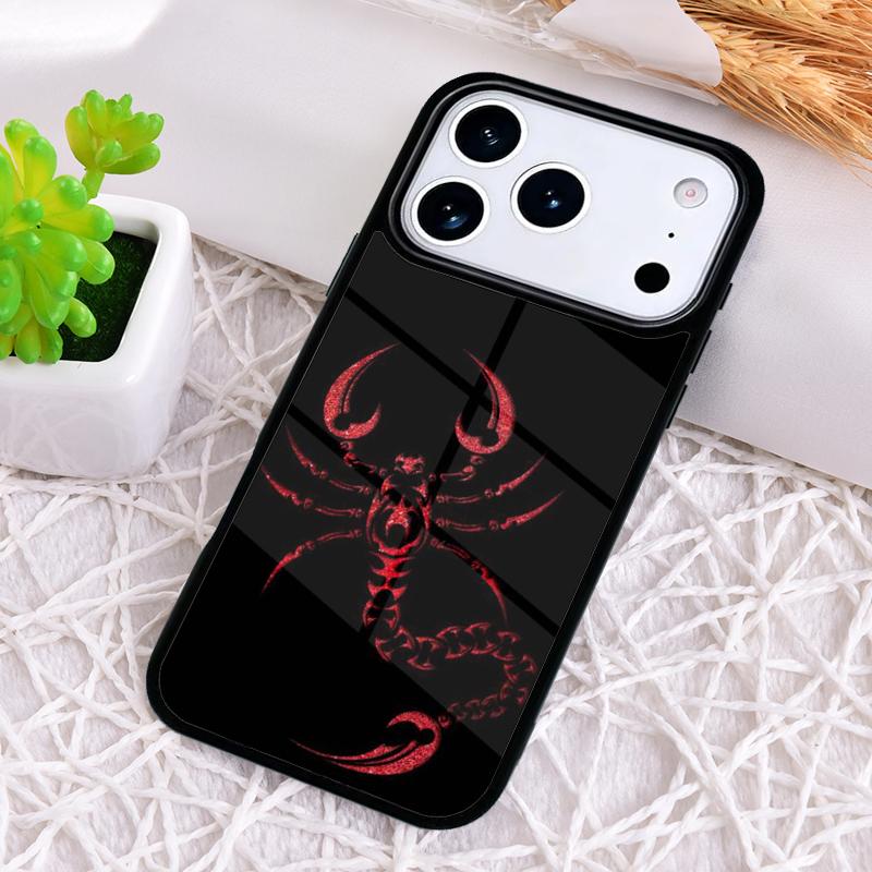 Scorpion Scorpio Shockproof Phone Case for iPhone 17 Air 16e 15 11 12 14 13 Pro Max Cover Coque