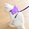Angel Wings Pet Harness and Leash Set for Cats Puppy Rabbit Cute Cat Harnesses Kitten Accessories Artículos Para Mascotas Lead