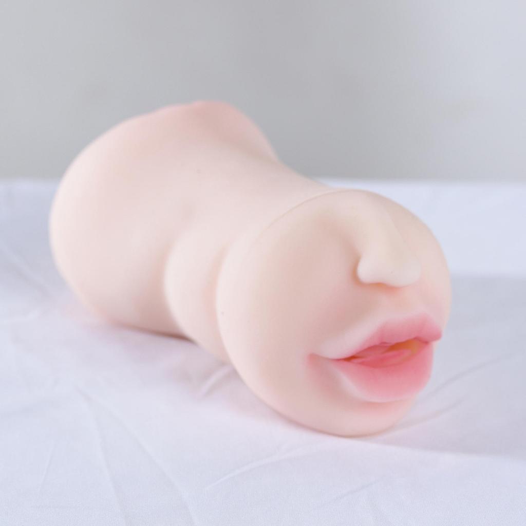 3 In 1 Masturbation Deep Throat Artificial Real Pussy Oral Anal Sex Toys for Men Male Masturbator