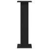 Speaker Stands 2 pcs Black Oak Effect 30 x 30 x 95 cm