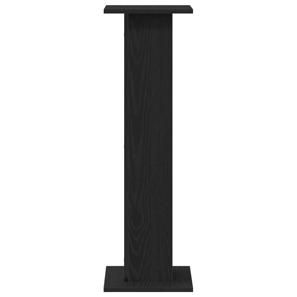 Speaker Stands 2 pcs Black Oak Effect 30 x 30 x 95 cm