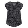 Women's Fashion Printed Short-sleeved Short-sleeved  Round Neck Casual Tops