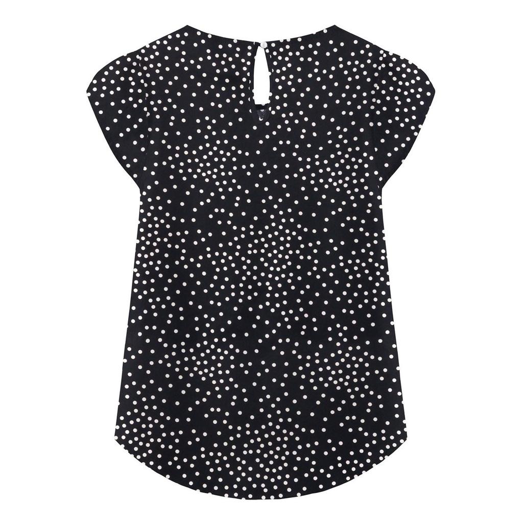 Women's Fashion Printed Short-sleeved Short-sleeved  Round Neck Casual Tops