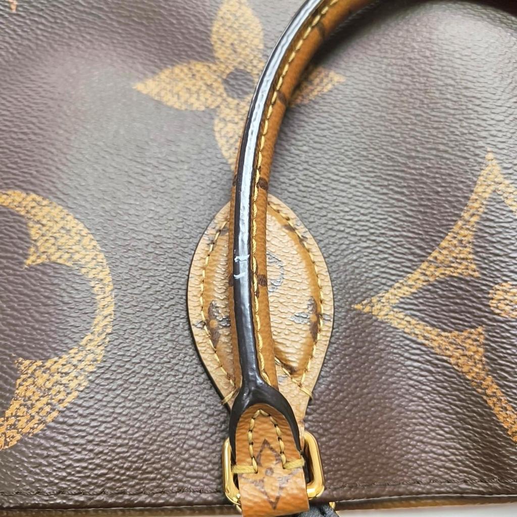 [Pre-Owned] Louis Vuitton Onthego GM 'Brown Monogram Canvas/Brown Monogram Reverse Canvas' - Very Good #MN9BB7