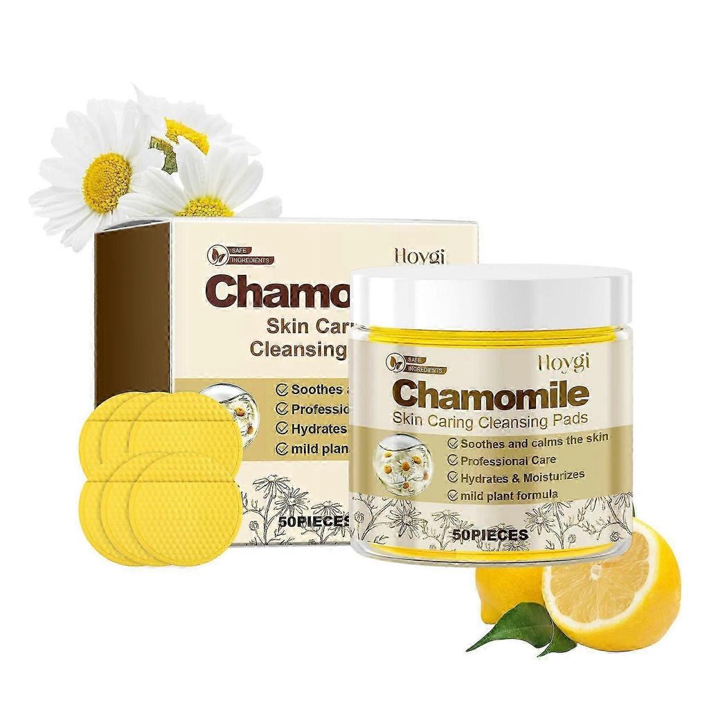 Chamomile Soothing Cleansing Pad Gently Cleanses, Moisturizes, Refreshes And Deeply Cleanses Facial Pores