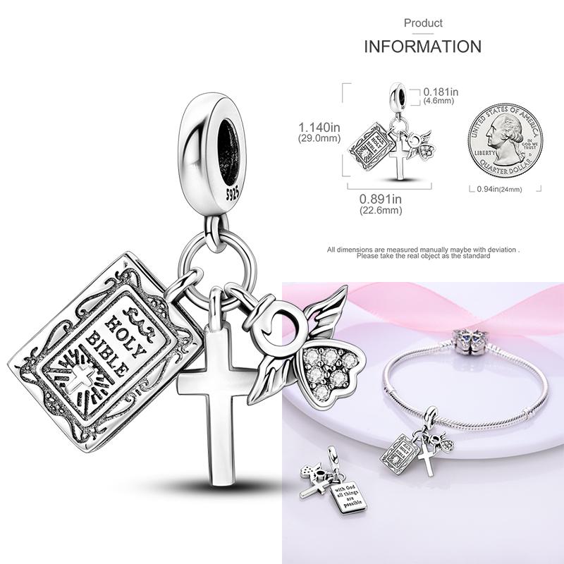 Charm Necklace Real 925 Silver Moments Firefly O Pendant Charm Fit Original Charm Necklaces Bracelet Jewelry
