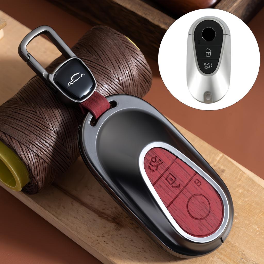 Auto Key Fob Cover Case Keyless Fit For Mercedes Benz C S Class W206 W223 S350 C260 C300 S400 S450 S500 Key Fob Protector Housing Remote