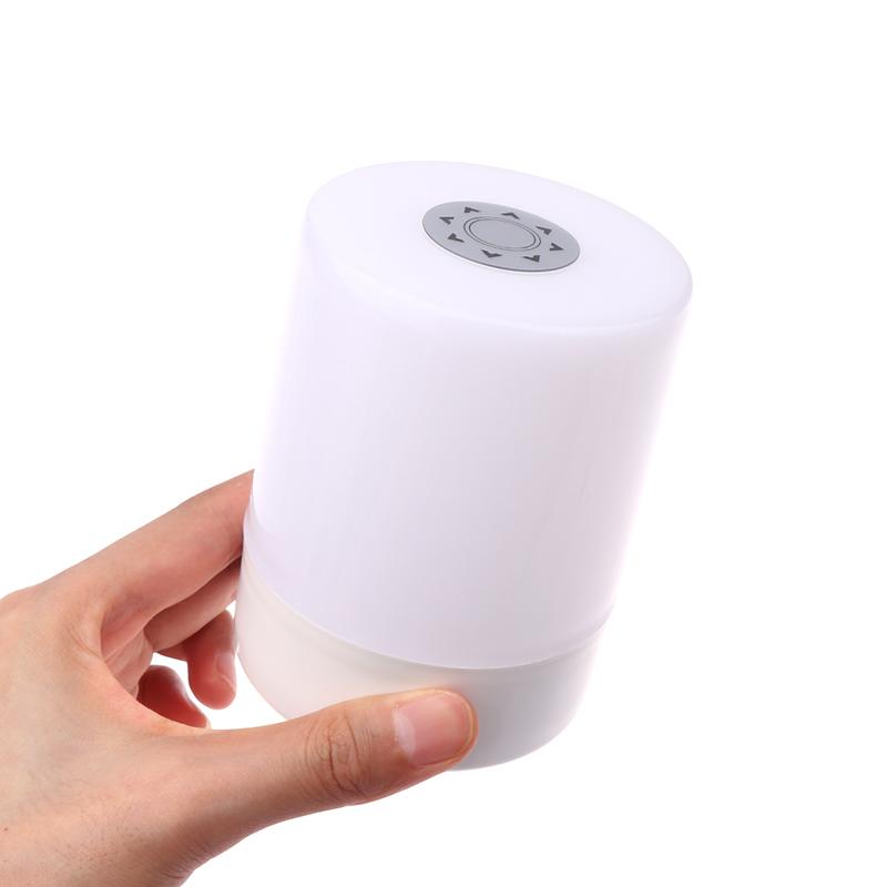 3 Farge Berøring Nattlampe USB-lading Nattlys Nattstemningslys Soverom Nattbordslampe Hjemmedekorasjon Barn Nattlampe