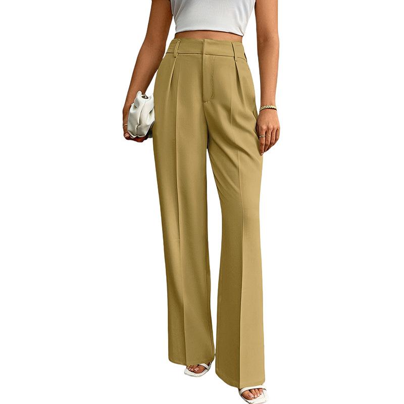 High Waist Wide Leg Pants In Multiple Colors
