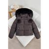 Womens Short Puffer Coat With Faux Fur Collar Hooded Winter Jacket Thick Warm Cotton Fill Korean Style